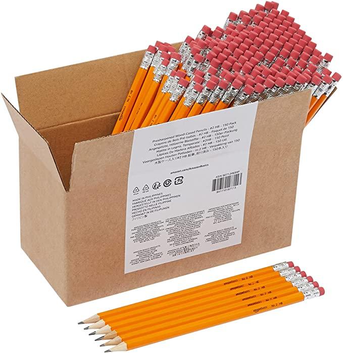 Amazon Basics Pre-Sharpened #2 Pencils