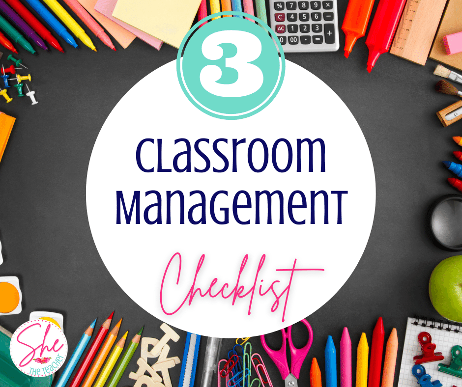 Music Classroom Management Plan Checklist