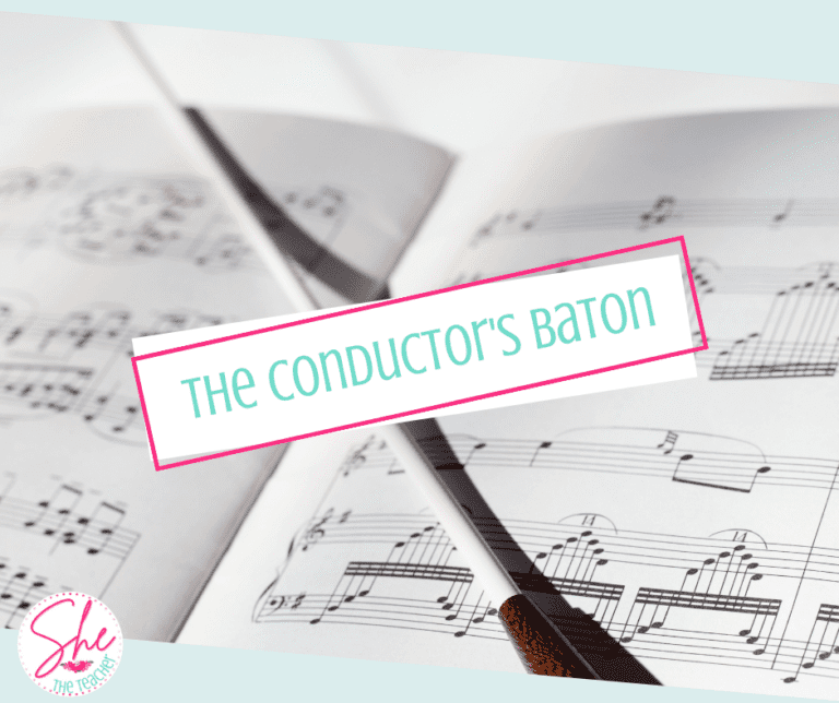 Music Classroom Game: The Conductor's Baton