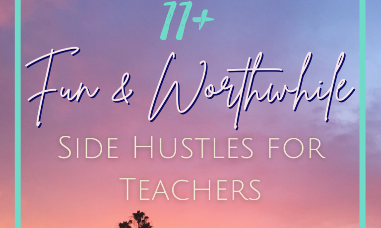11+SideHustlesForTeachers