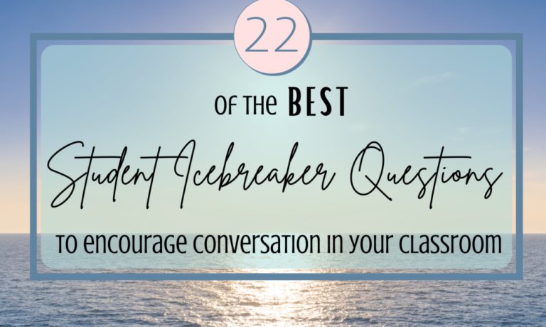 22 of the best student icebreaker questions
